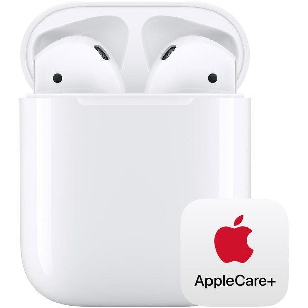 Apple AirPods (2nd Generation) Wireless Ear Buds, Bluetooth Headphones with Lightning Charging Case Included, Over 24 Hours of