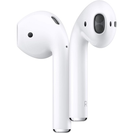 Apple AirPods (2nd Generation) Wireless Ear Buds, Bluetooth Headphones with Lightning Charging Case Included, Over 24 Hours of