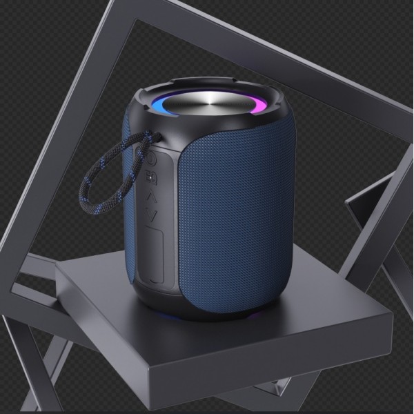 portable Bluetooth speaker, TWS, dual speakers, IPX6, 5200mAh, RGB lighting, heavy bass, 30W Loud Sound