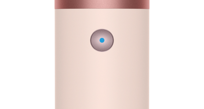 The Cold shot button on the Dyson Supersonic r hair dryer.